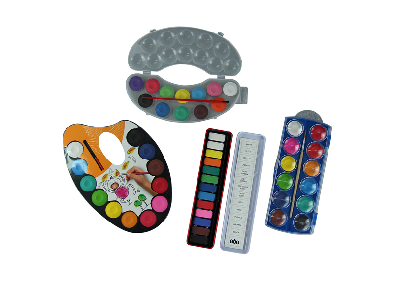 water colour tablets