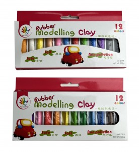 12 color modelling clay