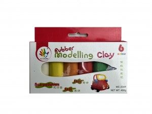 6 color modelling clay