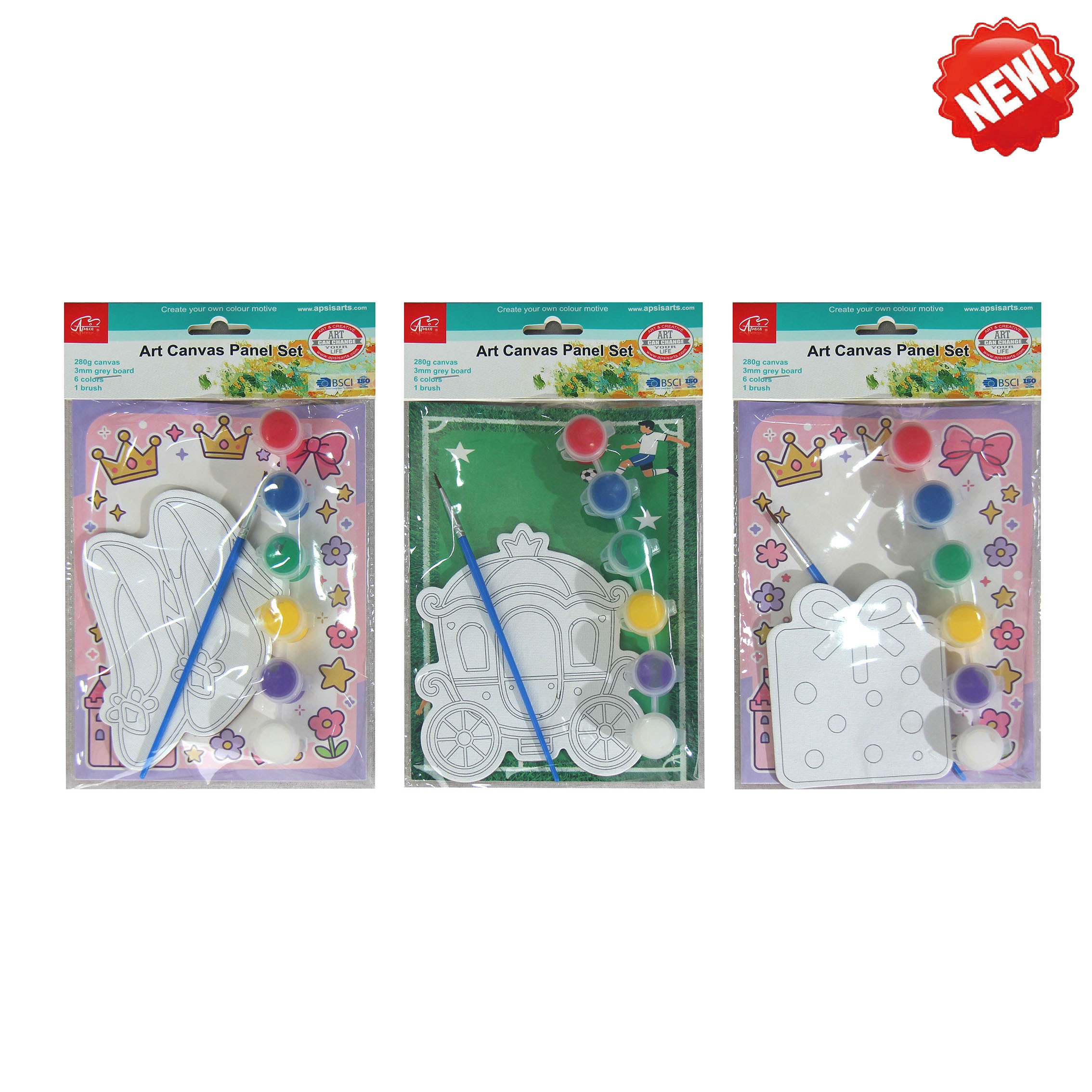 Art Canvas Panel Set