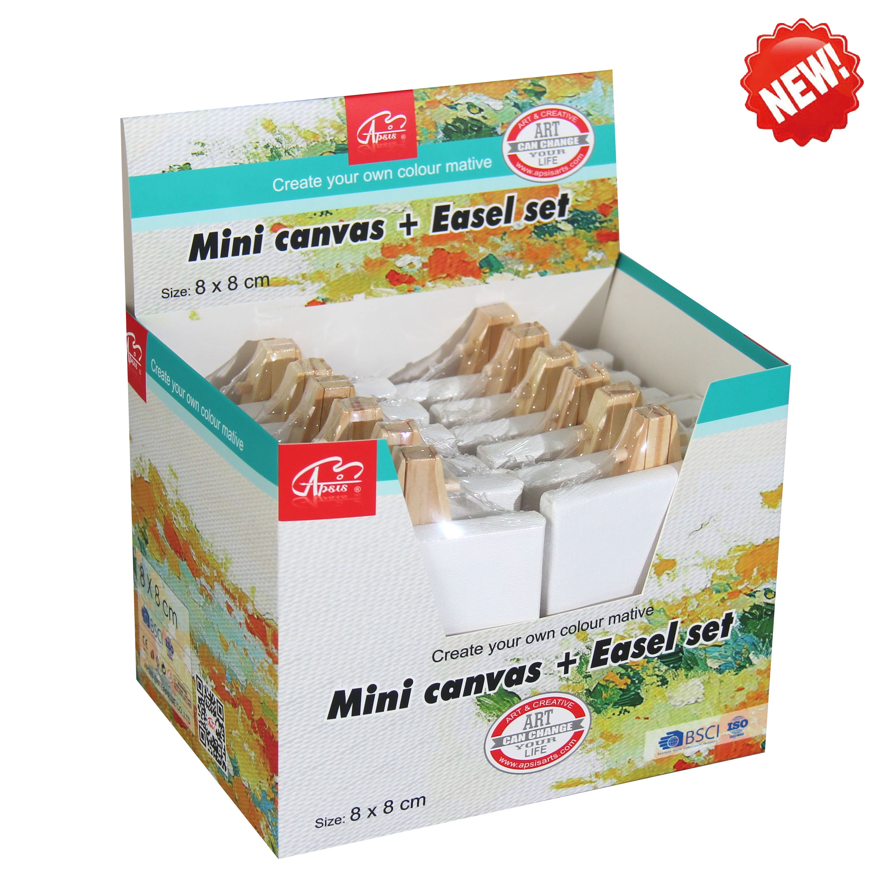 Mini Canvas + Easel Set