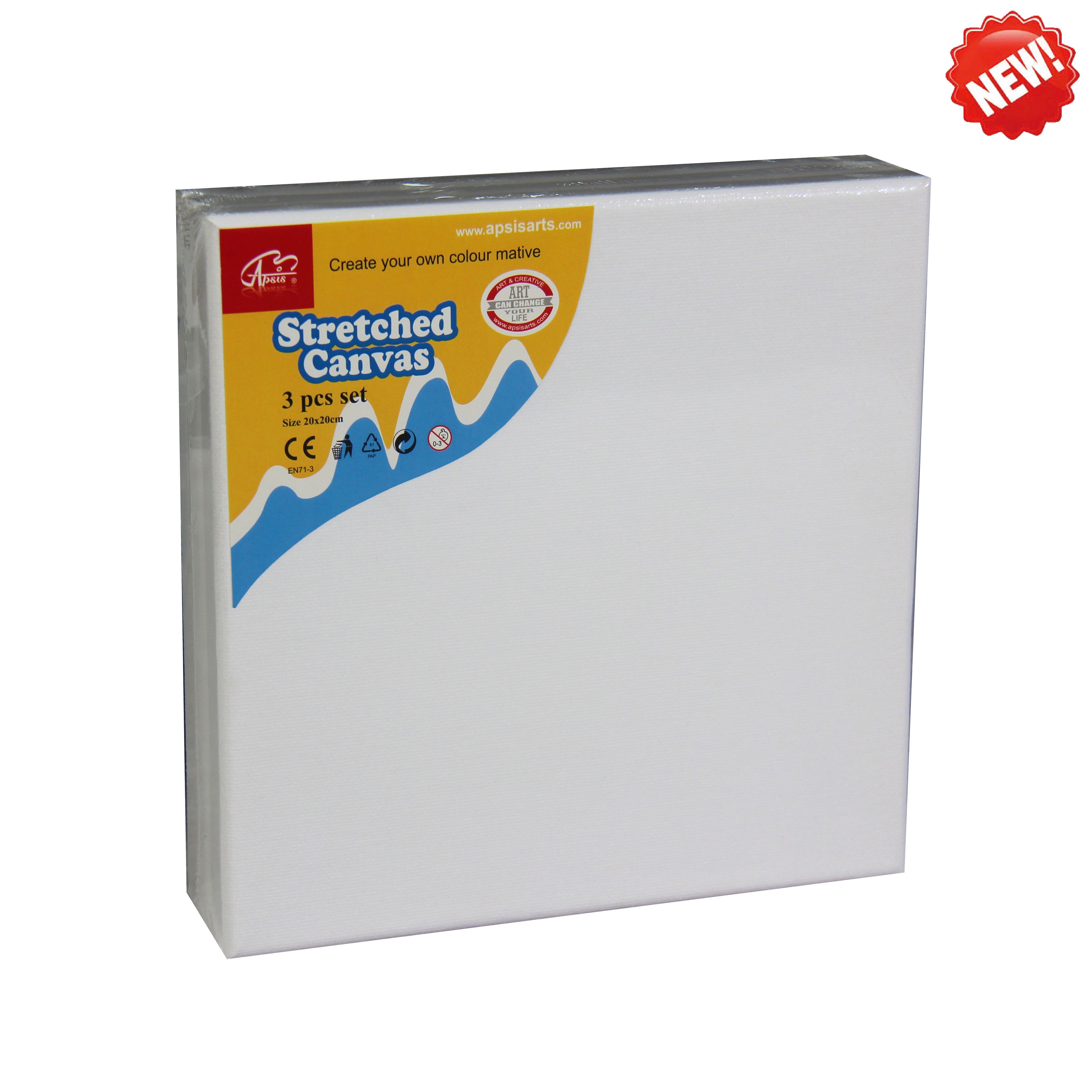 Stretched Canvas 3 pcs Set