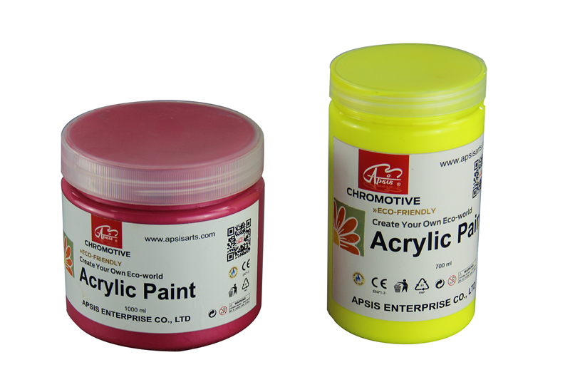 acrylic color bottle
