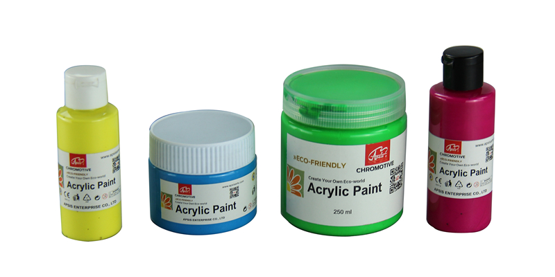 acrylic color bottle
