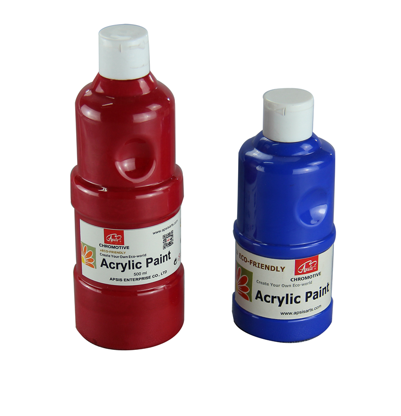 acrylic color bottle