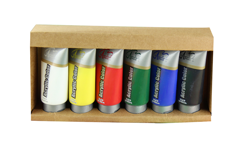 ECO 6colors 75ml acrylic color