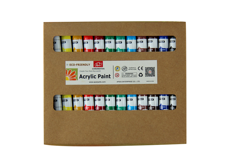 ECO 24 colors 12ml acrylic color