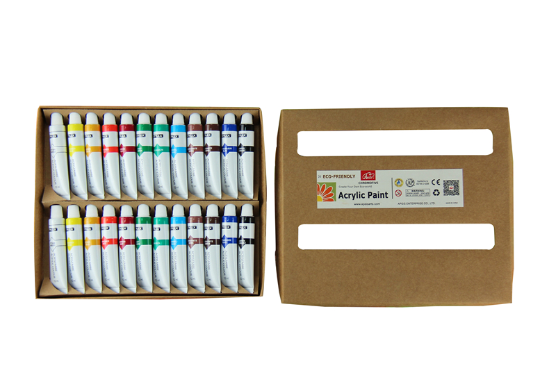 ECO 24 colors 12ml acrylic color